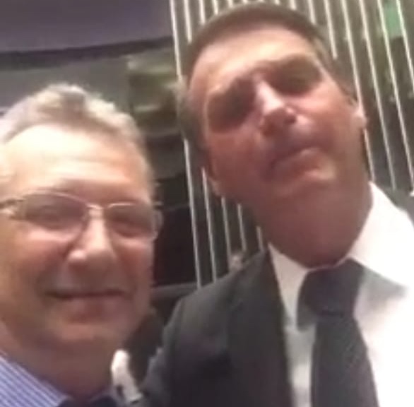 Bolsonaro declara apoio a Busato, assista ao vídeo