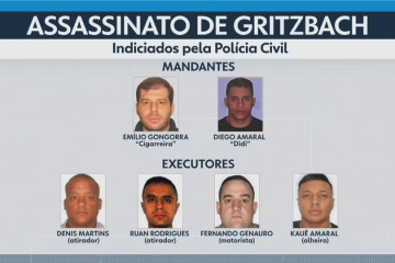 Caso Gritzbach: Três PMs e três foragidos são acusados de duplo assassinato