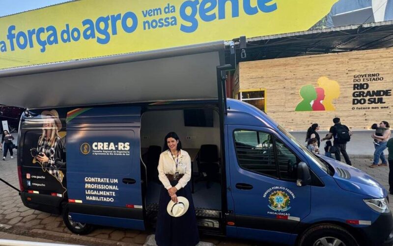 CREA-RS estreia unidade móvel na Expointer
